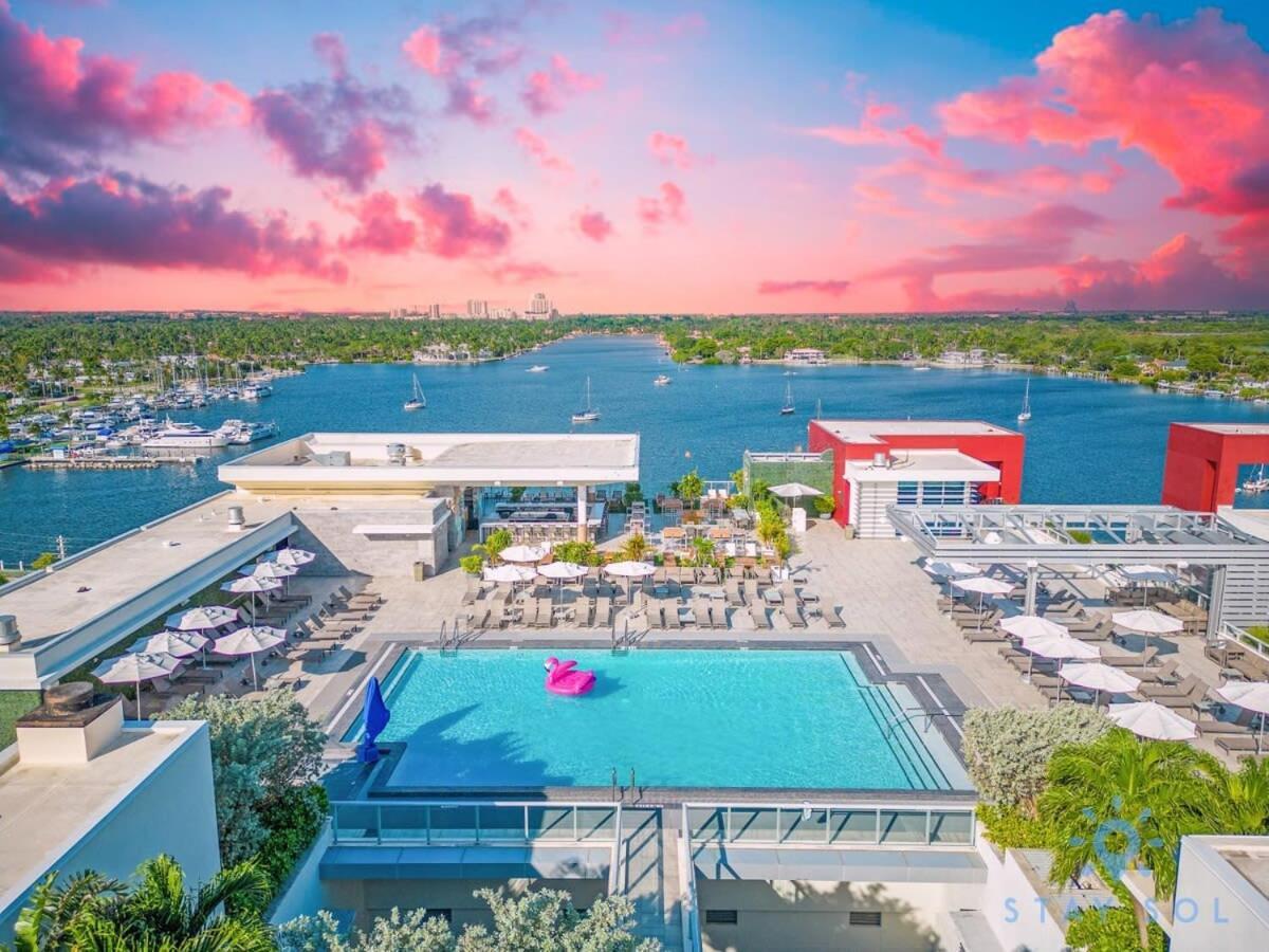Lx Oasis Beachfront-Rt Infinity Pool Hollywood Eksteriør bilde
