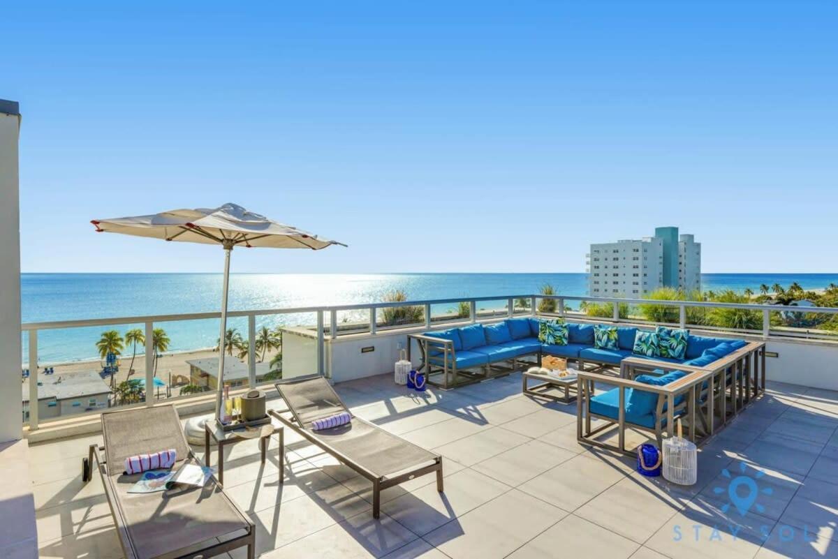 Lx Oasis Beachfront-Rt Infinity Pool Hollywood Eksteriør bilde