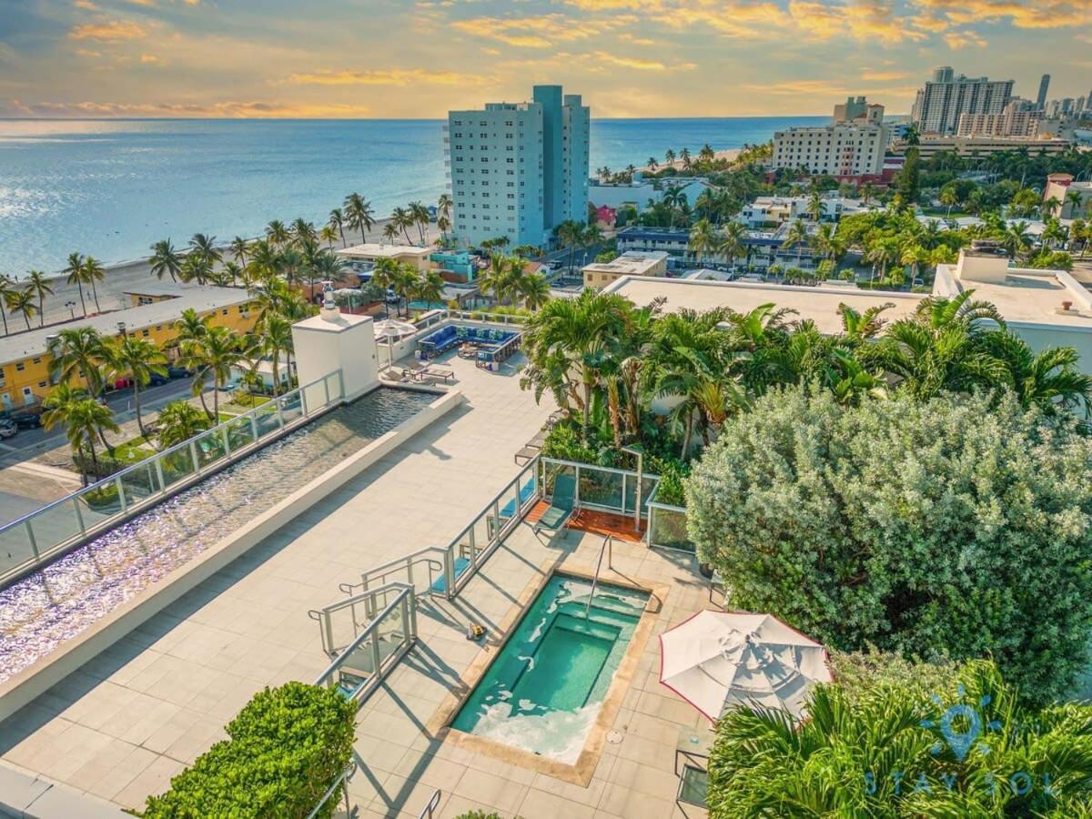 Lx Oasis Beachfront-Rt Infinity Pool Hollywood Eksteriør bilde